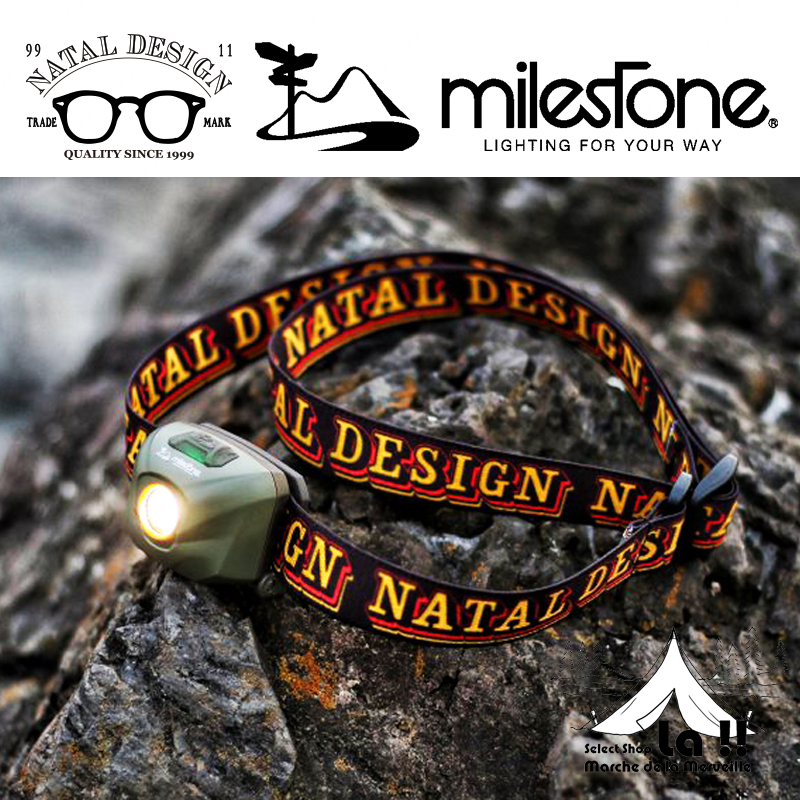 【 Natal Design × Mile Stone 】ネイタルデザイン&マイルストーン　Ｇ-1ヘッドライト