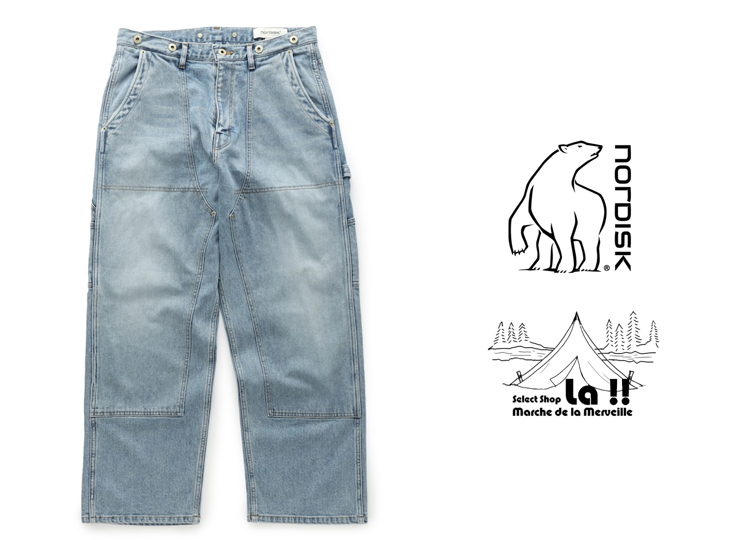 【NORDISK】ノルディスク ORGANIC COTTON DENIM PAINTER PANTS