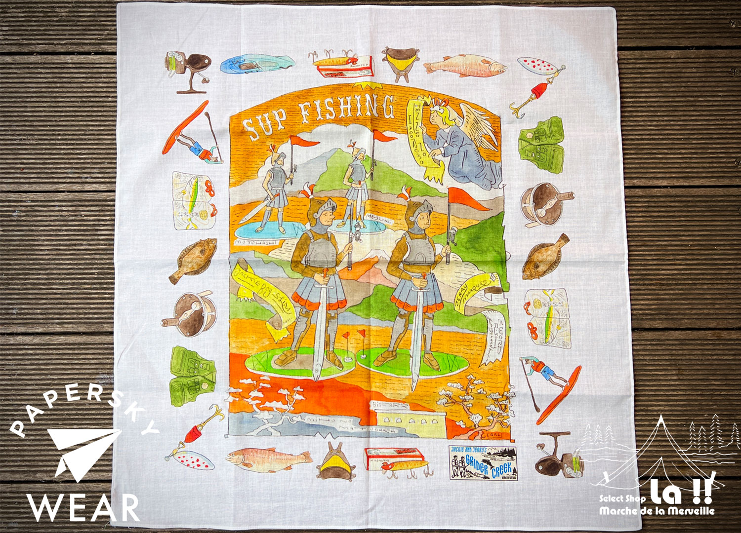 【 Paper Sky WEAR 】ペーパースカイウェア J&J HANKACHI