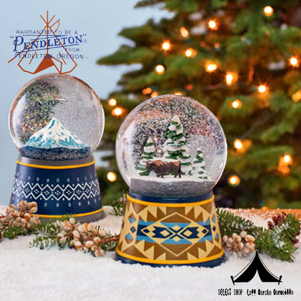 【 Pendleton Woolen Mills 】 ペンドルトン Snow Globes スノー・グローブ