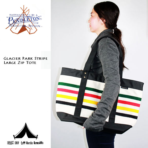 【 Pendleton Woolen Mills 】 ペンドルトン Zip Tote Bag ジップ・トートバッグ