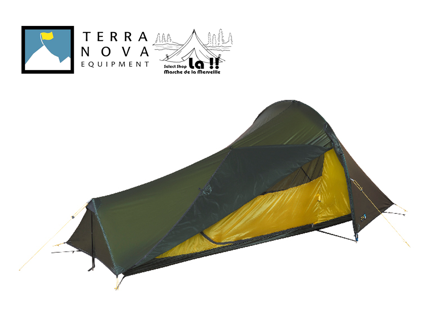 【 TERRANOVA IQUIPMENT 】テラノヴァ イクイップメント Laser Pulse 1 レーサーパルス１ 山岳軽量テント