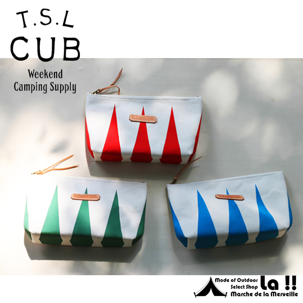 【 TSL 】 シュペリオールレイバー　Giometric Pouch M　ジオメトリックポーチM