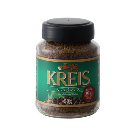 インスタント》【クライス】カフェインレス インスタントコーヒー〈50g ...