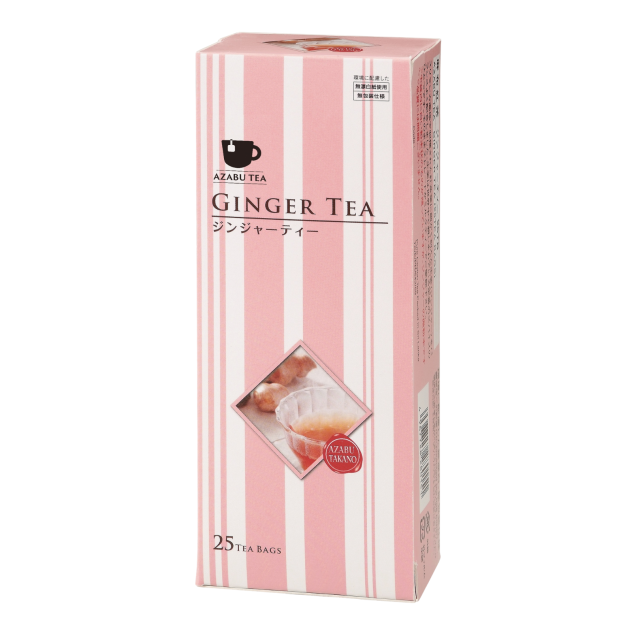 【フードロス削減SALE】【麻布紅茶】ジンジャーティー 25TB