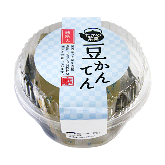 【たかの茶菓】豆かんてん 155g