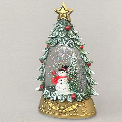 スノーグローブツリーライトスタンド スノーマン