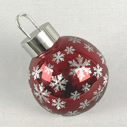 グラスボールライト　 LEDライト クリスマス置物  クリスマスギフト  YD44250RD-15