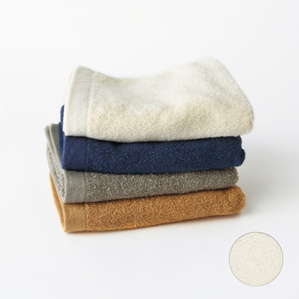 今治タオル フェイスタオル プラシッド ナチュラル コットン RESTFOLK