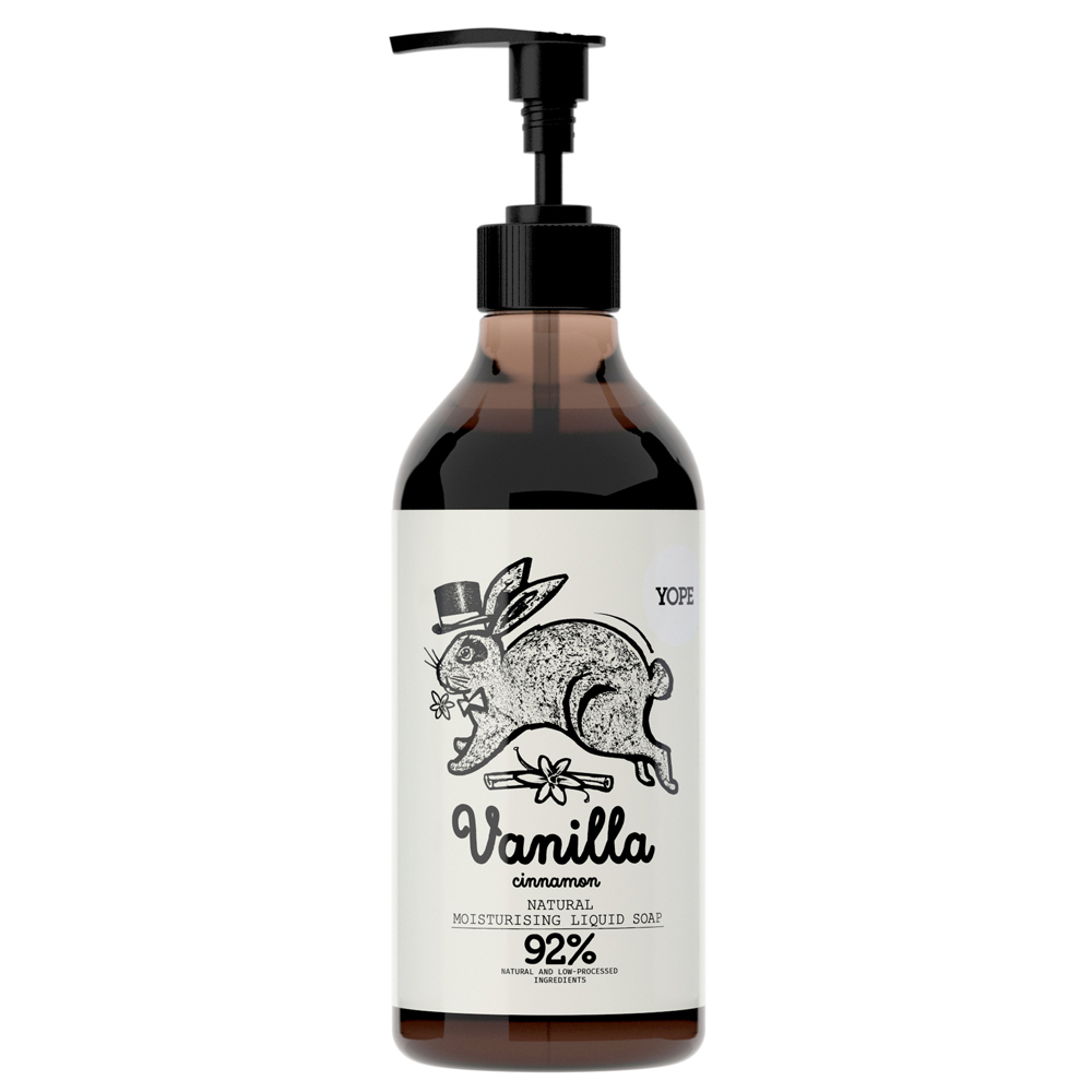 YOPE(ヨープ) ハンドソープ 500ml Vanilla cinnamon(バニラシナモン) 保湿 天然成分98％