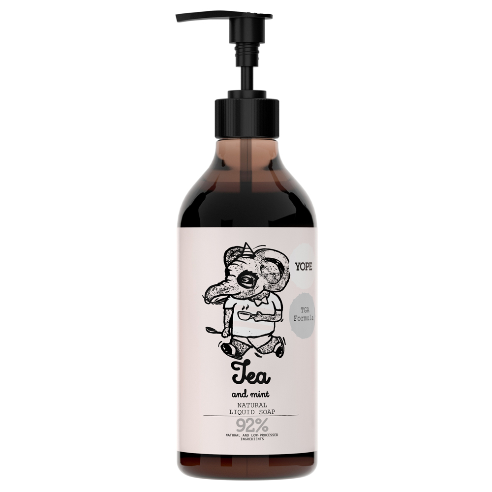 YOPE(ヨープ) ハンドソープ TGA処方 500ml Tea and mint(ティー＆ミント) 天然成分92％