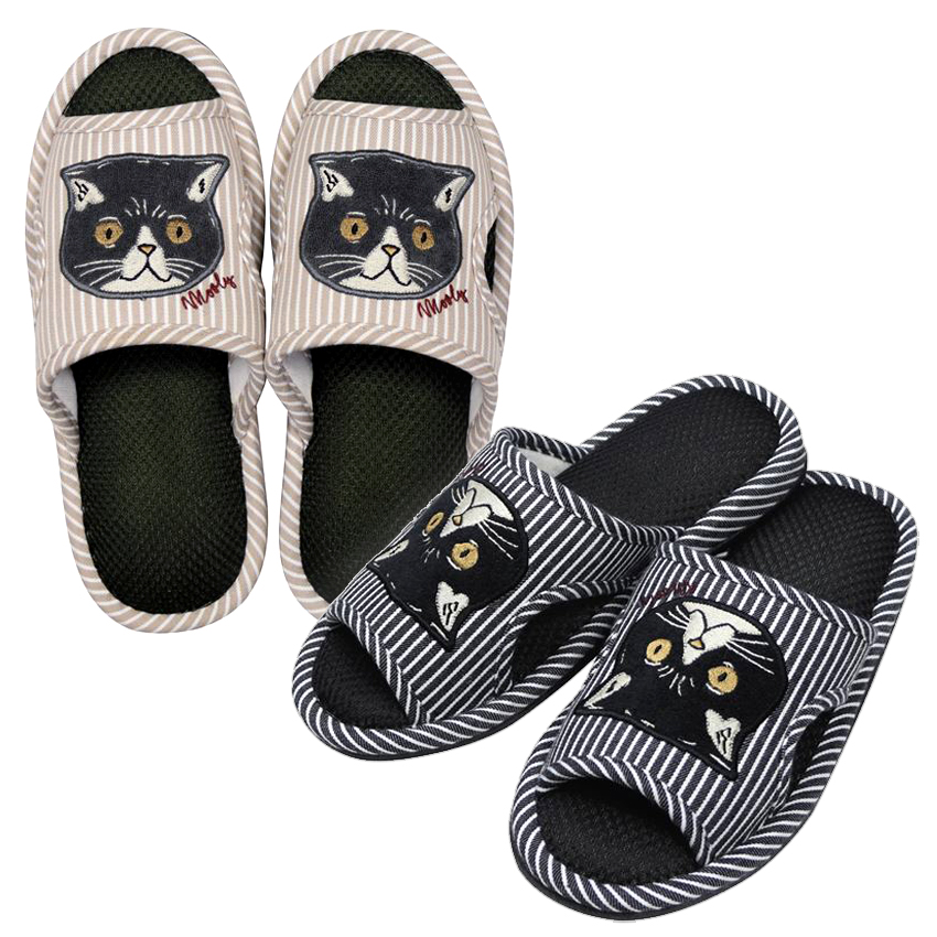 モーリーメッシュスリッパ 猫 ネコ H297 noa family(ノアファミリー)