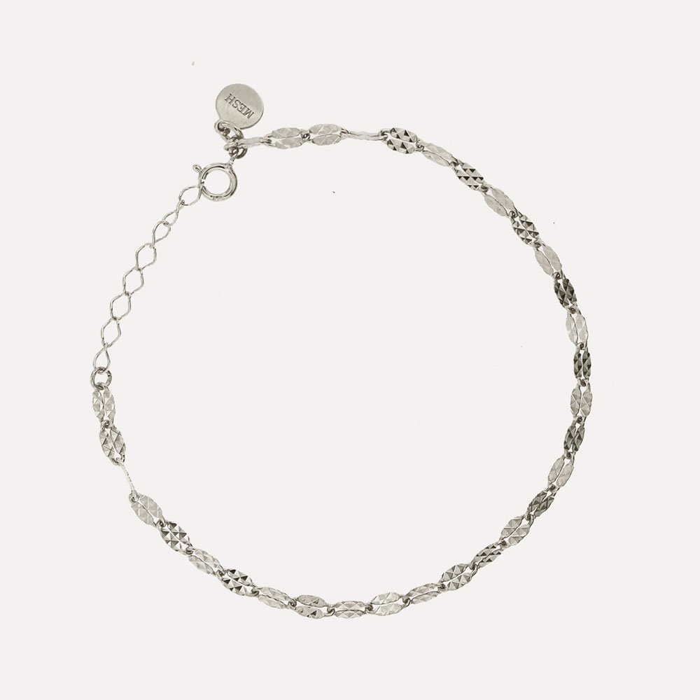 MESH コーヒーブレスレット シルバー シルバー925 ポルトガル直輸入 PUL0095 Silver Bracelet