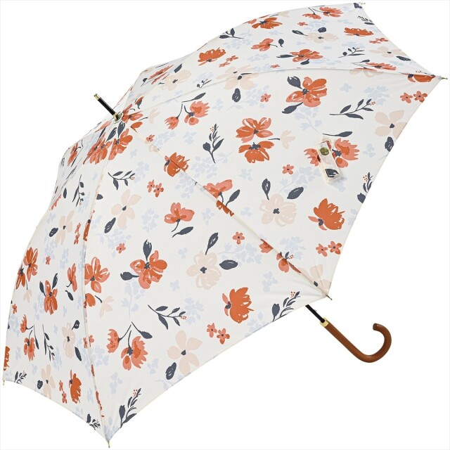 【晴雨兼用雨傘】長傘 ソフィア スマート ジャンプ レッド（1679RD_A118）niftycolors