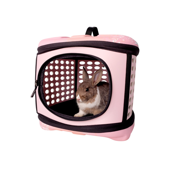 ibiyaya 折りたたみ式 コンパクト トラベリング ペット ハンドキャリー FC1006-P