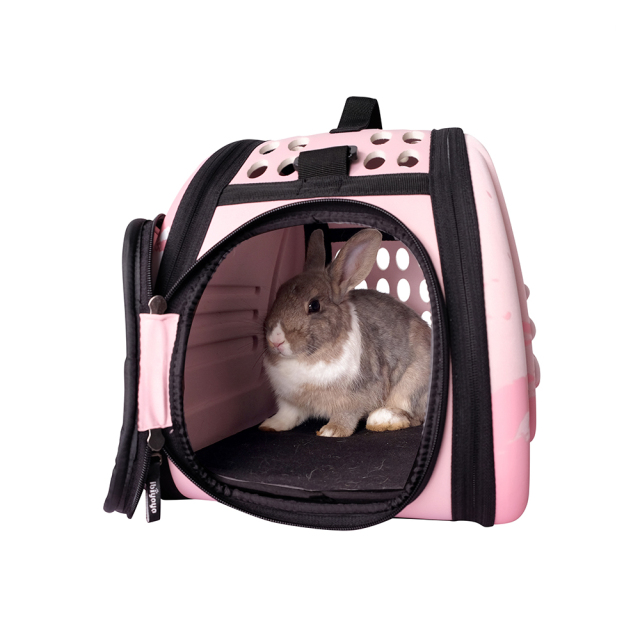 Ibiyaya クラシック ショルダー ペットキャリー 小動物 小型犬 犬 猫 うさぎ ピンクサンセット イビヤヤ FC1007-P