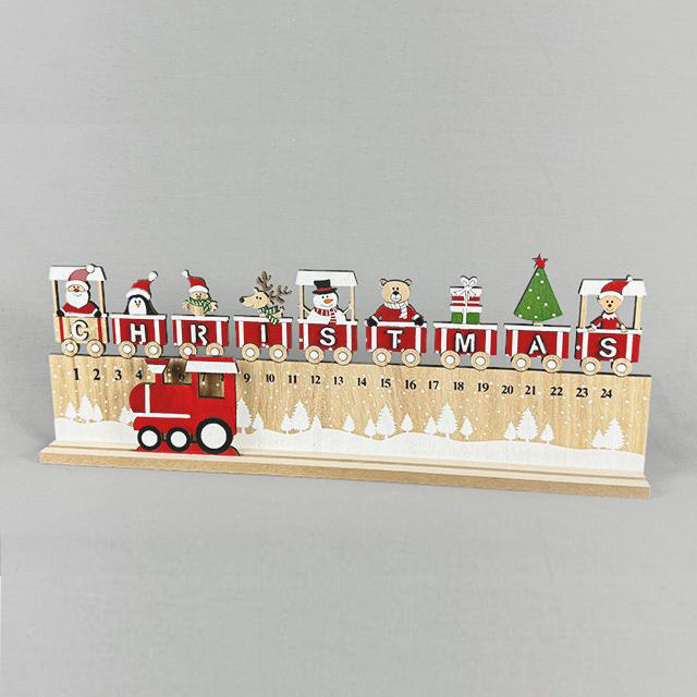 ウッドアドベントカレンダースタンド 木製 クリスマス置物 SD44594