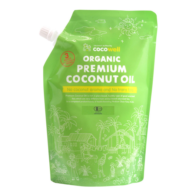 Cocowell プレミアムココナッツオイル 500ml 460g オーガニック ココウェル Cocowell プレミアムココナッツオイル 500ml 460g オーガニック ココウェル