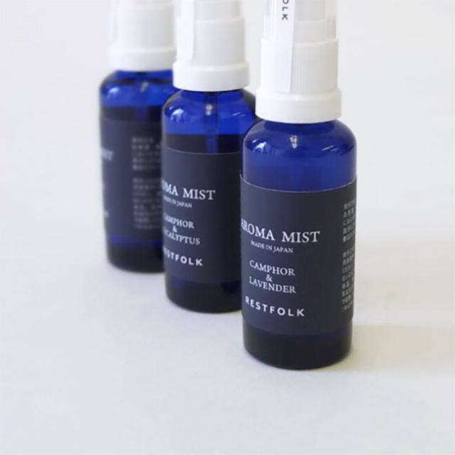 カンフル アロマミスト 天然の防虫剤 RESTFOLK レストフォーク 3種類
