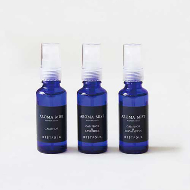 カンフル アロマミスト 天然の防虫剤 RESTFOLK レストフォーク 3種類
