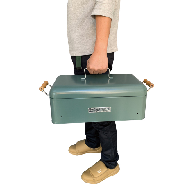 バーベキューストーブ BBQ STOVE ALTA (XB) 2～4人用 アウトドア SLOWER サイズ感