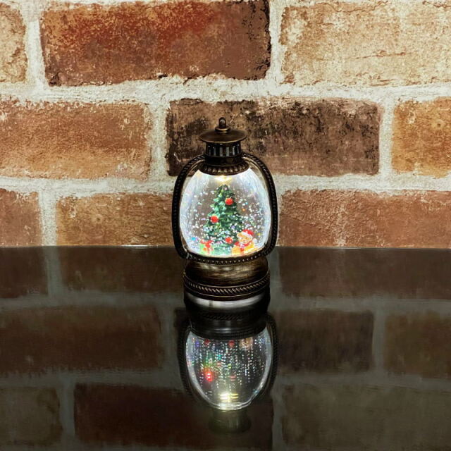 スノーグローブ ランタンライトスタンド