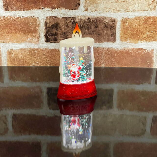 Fèves フェーブス スノードーム　スノーグローブ　ロウソク　キャンドル Amazon.co.jp: Shxupjn スノードームキャンドル、クリスマスグリッター