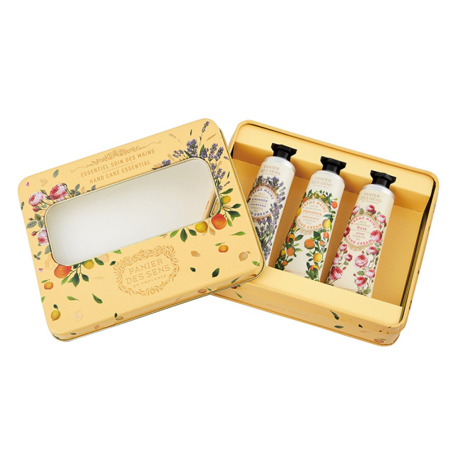 エッセンシャルズ ハンドクリーム 3種ギフトセット PanierdesSens パニエデサンス パッケージ