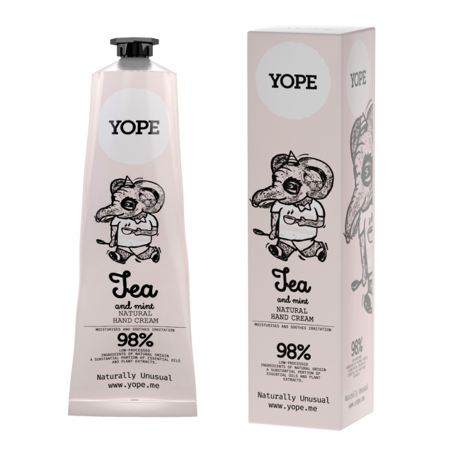 直接引取可【YOPE 65%OFF！！】ハンドクリーム  ティー＆ミント 100ml（定価 ¥2,640）7本 ハンドクリーム ティー & ミント 100ml - YOPE ーNaturally Unusual－