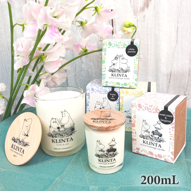 ムーミン マッサージキャンドル 200ml KLINTA(クリンタ) MOOMIN