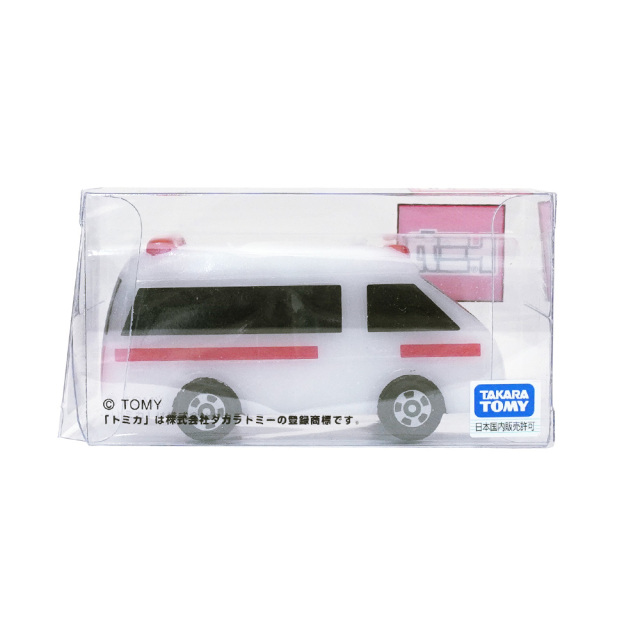 トミカキャンドル 救急車 TOMICA ミニカーろうそく(無香) カメヤマ  