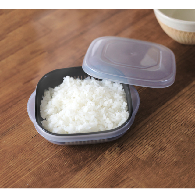 冷凍ご飯もふっくら解凍 Refura(レフラ) 3色セット &NE(アンドエヌイー) n.elephant(エヌ・エレファント) NIK-137 白米解凍後