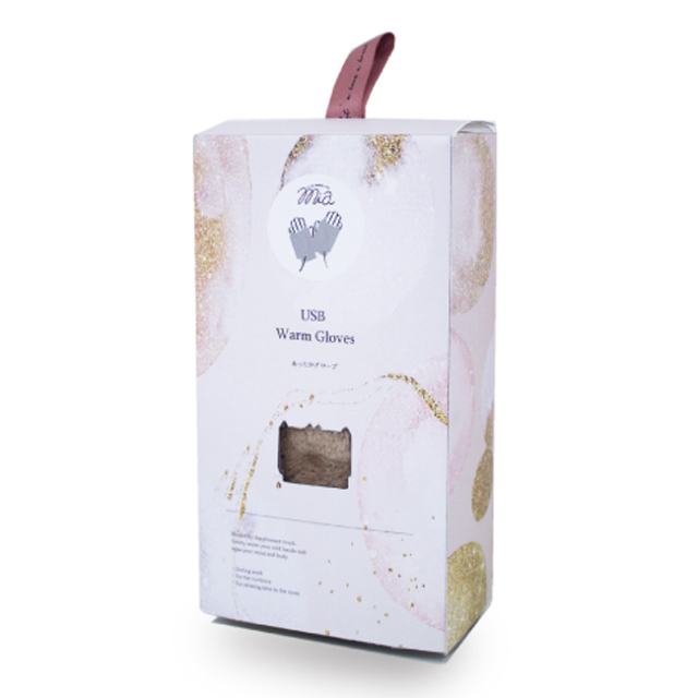 猫型 USBウォームグローブ(マロン) MiaCat(ミアキャット) S04-6068MR パッケージ