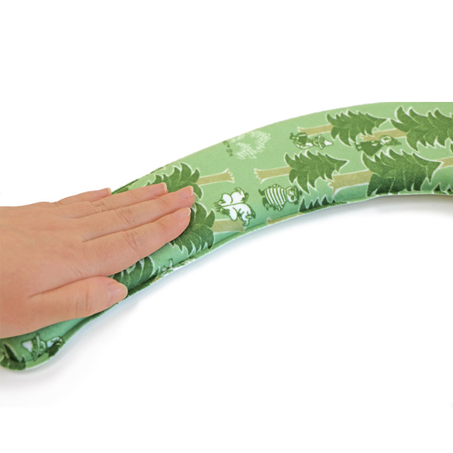 ムーミン さわふわ便座クッション ブート MOOMIN 手触り