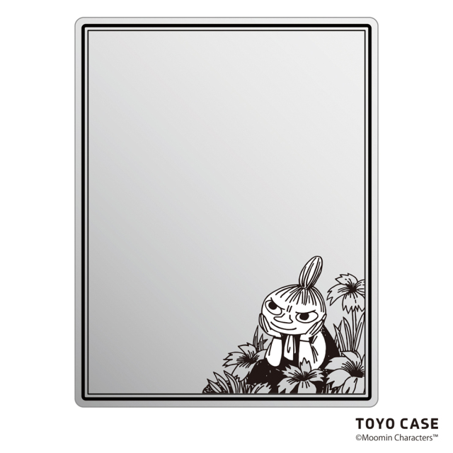 MOOMIN ココニモミラー リトルミィ 割れない鏡 アクリル製ミラー 東洋ケース 正面