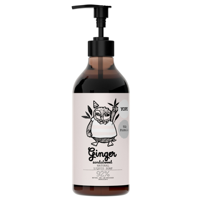 YOPE(ヨープ) ハンドソープ TGA処方 500ml Ginger sandalwood(ジンジャーサンダルウッド) 天然成分92％