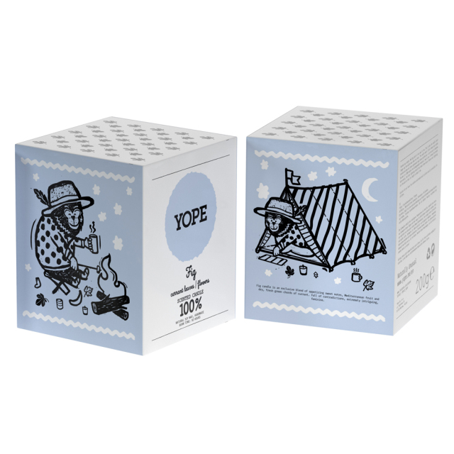 ソイキャンドル Fig フィグ 200g YOPE(ヨープ) 100％大豆由来 植物性