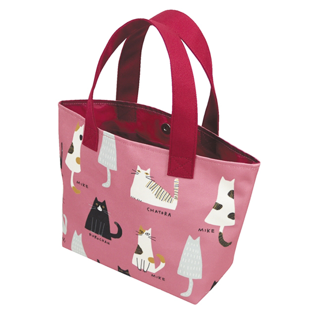 トートバッグ Funny cat 猫 ネコ A924 noa family(ノアファミリー) 斜め