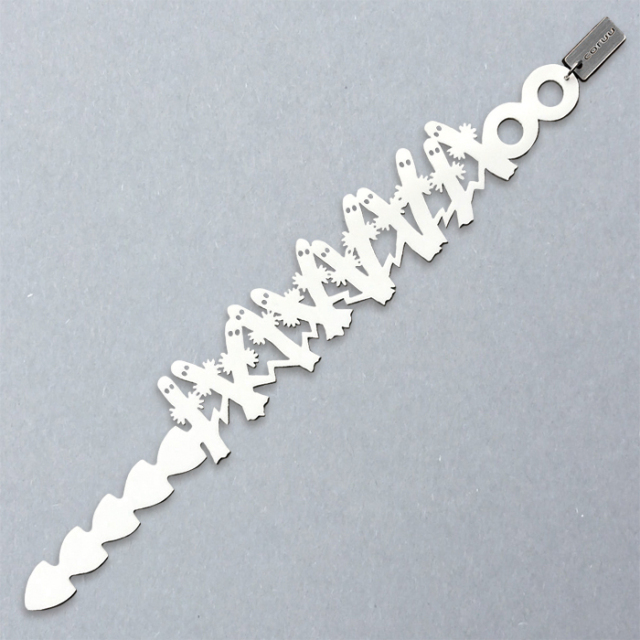 ムーミン ブレスレット ニョロニョロ coruu(コルウ) MOOMIN ホワイト