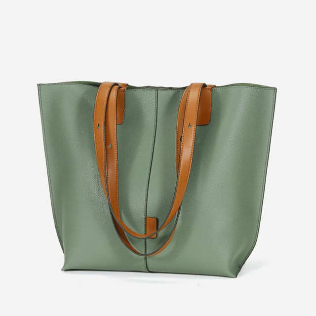 本革 トートバッグ レザーバッグ 牛革 置いた状態