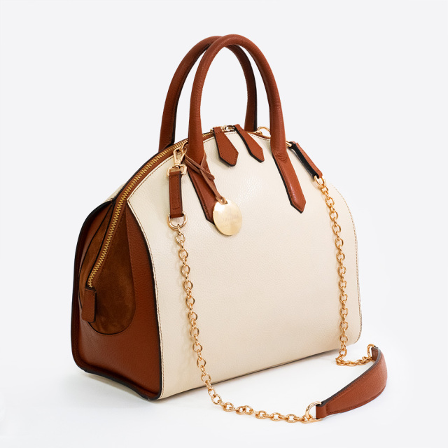 Franco Parmeggiani エキゾチックレザー 2WAYハンドバック Bellini 本革 2WAYハンドバッグ パンザノサッチェル レディース
