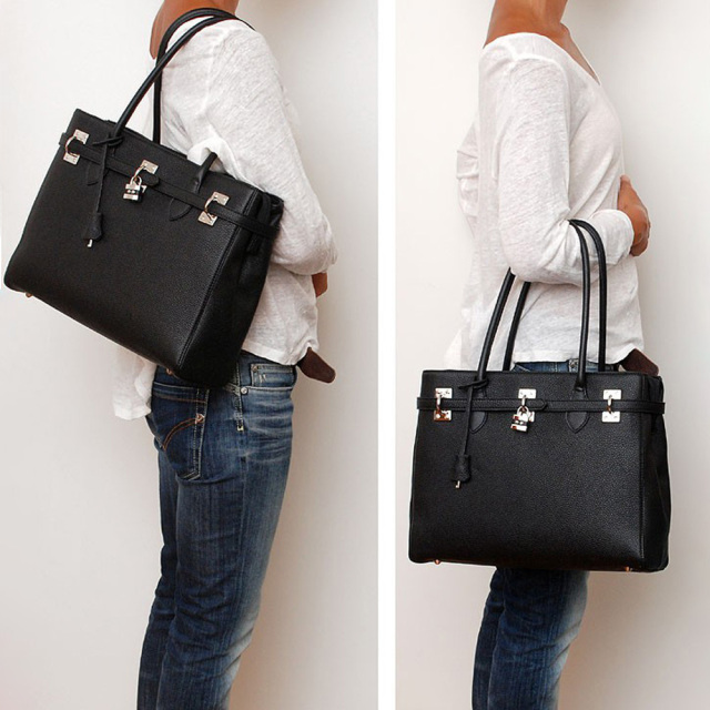 Bellini イタリア製 本革ハンドバッグ アンサノサッチェル ブラック カーフレザー 牛革 ベリーニ レディース ANSANO SATCHEL F8222ANM