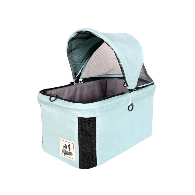 ibiyayaトラボイ トライフォールド ペットトラベルシステム ペットカート (スペアミント)はドライブボックスとして使用可能