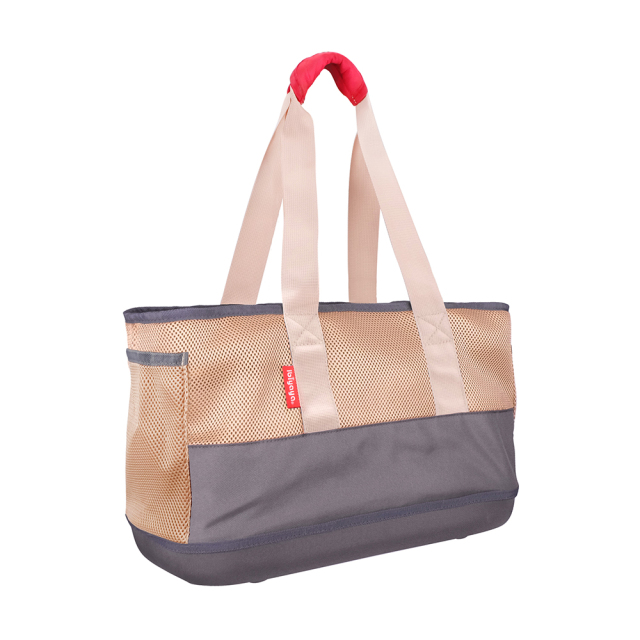 ibiyaya イビヤヤ FC1526 ペットキャリーブレスタブルペットキャリア (カーキ) 斜め正面