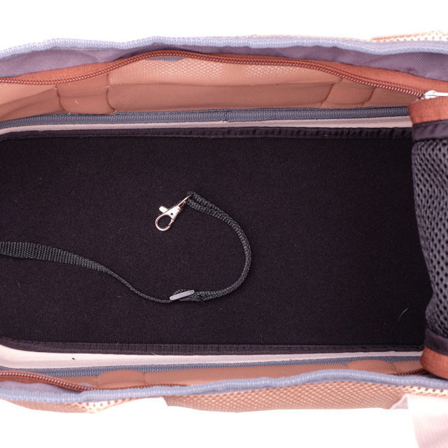 ibiyaya イビヤヤ FC1526 ペットキャリーブレスタブルペットキャリア (カーキ) 内側