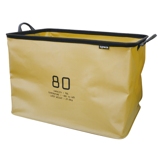 ストレージボックス HANG STOCK STORAGE 95L サンド 防水 アウトドア SLOWER 全体