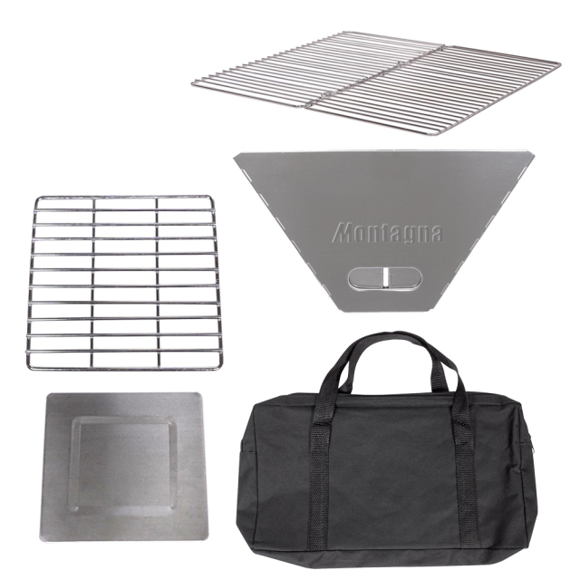 折りたたみBBQグリル 焚火台 バーベキューコンロ アウトドア キャンプ