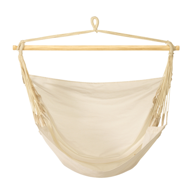 チェアーハンモック スターターセット(ラテ) ロープ・カラビナ・収納袋付き Curiace キュリアス