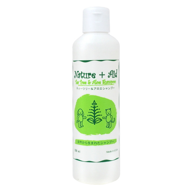 犬猫用ティーツリーアンドアロエシャンプー 200ml ネイチャーエイド