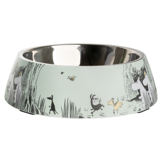 ムーミン ペットフードボウル XL グリーン 1200ml MOOMIN PETS by muurla 柄